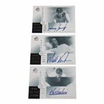 Ken Venturi, Kuchar & Harrington Signed 2001 Upper Deck Sign Of The Times Cards
