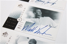Ken Venturi, Kuchar & Harrington Signed 2001 Upper Deck Sign Of The Times Cards