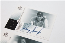 Ken Venturi, Kuchar & Harrington Signed 2001 Upper Deck Sign Of The Times Cards