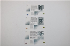 Corey Pavin, Chi Chi Rodriguez & Fred Couples Signed 2001 Upper Deck Sign Of The Times Cards