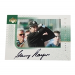 Gary Player Signed 2001 Upper Deck Players Ink Card