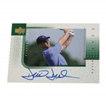 David Duval Signed 2001 Upper Deck Players Ink Card