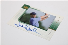 David Duval Signed 2001 Upper Deck Players Ink Card