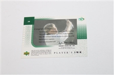 John Daly Signed 2001 Upper Deck Players Ink Card