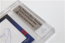 Woosnam & Floyd Signed 2012 Leaf Sports Icons Card Beckett 1 of 1 