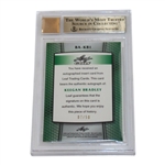 Keegan Bradley Signed 2011 Leaf Golf Metal Prismatic Card Beckett Autograph 10 Card 9.5