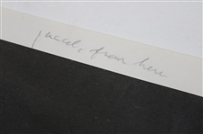 Original 1938 Bobby Jones Edgerton Study Patent Image w/ Stamp