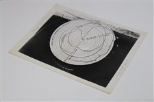 Original 1938 Bobby Jones Edgerton Study Patent Image w/ Stamp