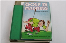 Five (5) Books - Fore, The Wow Factor, Golf is Madness, Love That Golf, & The Truth About Golf & Other Lies