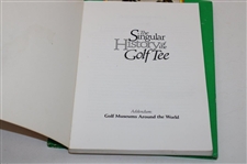 Lot of 3 Books - Fine and Rare Golf Books, The Singular History of The Golf Tee, & The PGA Championship Tournament