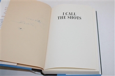 Johnny Miller Signed 'I Call The Shots' Book JSA ALOA