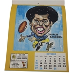 Jack Nicklaus Signed Rare 1974 Little Caesars Sport Calendar Card JSA ALOA