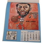 Jack Nicklaus Signed Rare 1974 Little Caesars Sport Calendar Card JSA ALOA