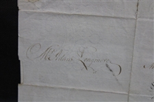 1812 Bruntsfield Links Golfing Society Monthly Meeting Invitation Pamphlet - Mr. Adam Longmore