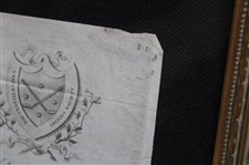 1812 Bruntsfield Links Golfing Society Monthly Meeting Invitation Pamphlet - Mr. Adam Longmore