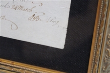 1812 Bruntsfield Links Golfing Society Monthly Meeting Invitation Pamphlet - Mr. Adam Longmore