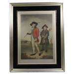 The Blackheath Golfer Print Signed by Engraver Will Henderson