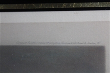 'The Blackheath Golfer' Print Signed by Engraver Will Henderson