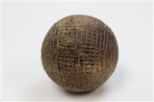 Hand-Hammered Gutty Golf Ball