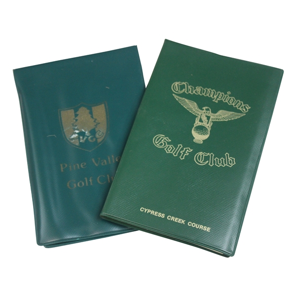 Pine Valley Golf Club & Champions Golf Club Yardage Books
