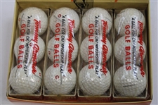 Worthington Tommy Armour Championship Dozen Golf Balls in Sleeves & Box