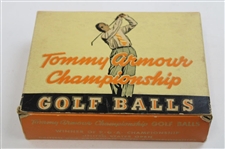 Worthington Tommy Armour Championship Dozen Golf Balls in Sleeves & Box