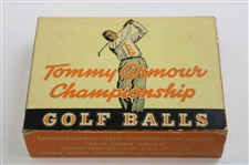 Worthington Tommy Armour Championship Dozen Golf Balls in Sleeves & Box