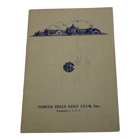 1949-1950 North Hills Golf Club, Inc. History of the Club Booklet