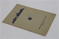 1949-1950 North Hills Golf Club, Inc. History of the Club Booklet