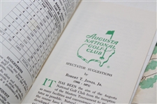 1986 (x2), 1987 & 1988 Masters Tournament Spectator Guides