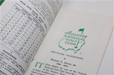 1986 (x2), 1987 & 1988 Masters Tournament Spectator Guides