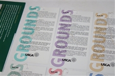 Complete 2000 US Open at Pebble Beach Ticket Set plus Voucher - Tiger Woods Win
