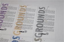 Complete 2000 US Open at Pebble Beach Ticket Set plus Voucher - Tiger Woods Win