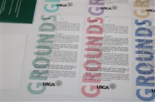 Complete 2000 US Open at Pebble Beach Ticket Set plus Voucher - Tiger Woods Win