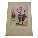 Golfing by H.H. Harris with Six (6) Original Subjects Reproduced in Colour Gravure
