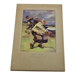 Golfing by H.H. Harris with Six (6) Original Subjects Reproduced in Colour Gravure