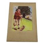 Golfing by H.H. Harris with Six (6) Original Subjects Reproduced in Colour Gravure