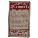Tom Morris 1902 F & J. Smith's Champions of Sport Cigarette Card #22 w/Red Back