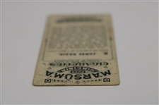 James Braid 1914 Marsuma Co. Cigarette Golf Card #8