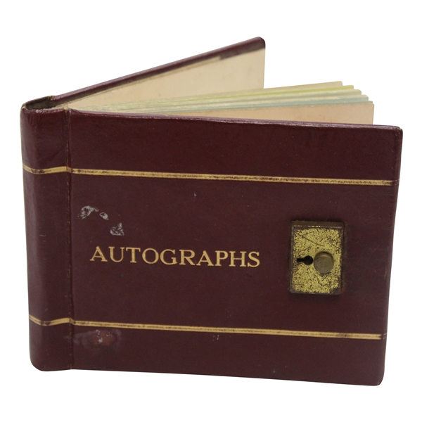 c.1958 Demaret, Hogan, Cary, Snead & others Signed Autograph Book JSA ALOA