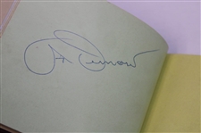 c.1958 Demaret, Hogan, Cary, Snead & others Signed Autograph Book JSA ALOA