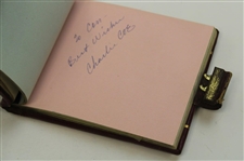 c.1958 Demaret, Hogan, Cary, Snead & others Signed Autograph Book JSA ALOA