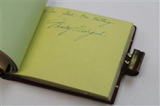 c.1958 Demaret, Hogan, Cary, Snead & others Signed Autograph Book JSA ALOA