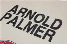 Arnold Palmer Original Tournament Used Cadillac NFL Golf Classic Caddie Bib 