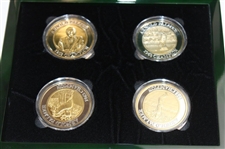 Arnold Palmer Ltd Ed Masters Coins Set in Original Emerald Box w/COA #230/750