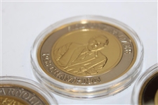 Arnold Palmer Ltd Ed Masters Coins Set in Original Emerald Box w/COA #230/750