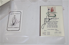Mueller Enterprises Twenty Four (24) PGA Tour Cards #2288/10000 & Seven (7) Signed World Golf Village Scorecards