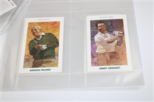 Mueller Enterprises Twenty Four (24) PGA Tour Cards #2288/10000 & Seven (7) Signed World Golf Village Scorecards