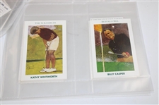 Mueller Enterprises Twenty Four (24) PGA Tour Cards #2288/10000 & Seven (7) Signed World Golf Village Scorecards