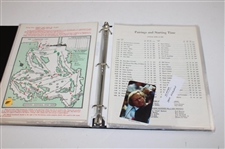 Fifty Masters (50) Pairing Sheets (1961-2014) & PGA Pro Set Cards w/Twenty Nine (29) Signed By Professional Golfers 